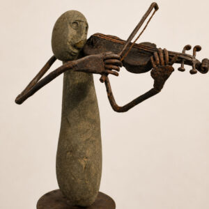 Alternative view of VIOLIN PLAYER